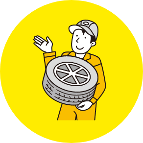 在庫車のイラスト