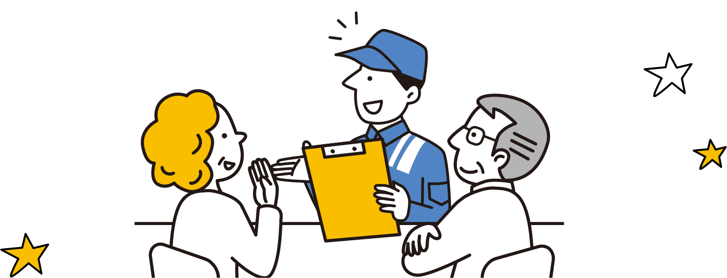 会社案内のイラスト