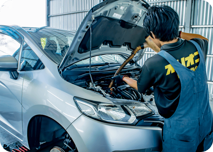 オリオン自動車紹介の安心のアフターケア